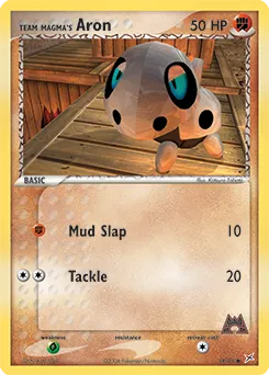 Team Magma's Aron