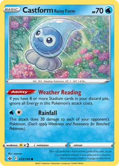 Castform Rainy Form